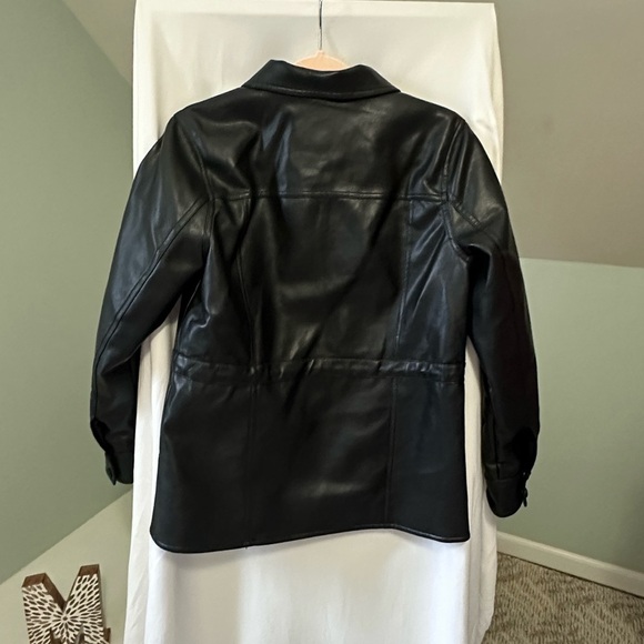 Blank NYC Black Leather Jacket Size Small - Picture 7 of 11